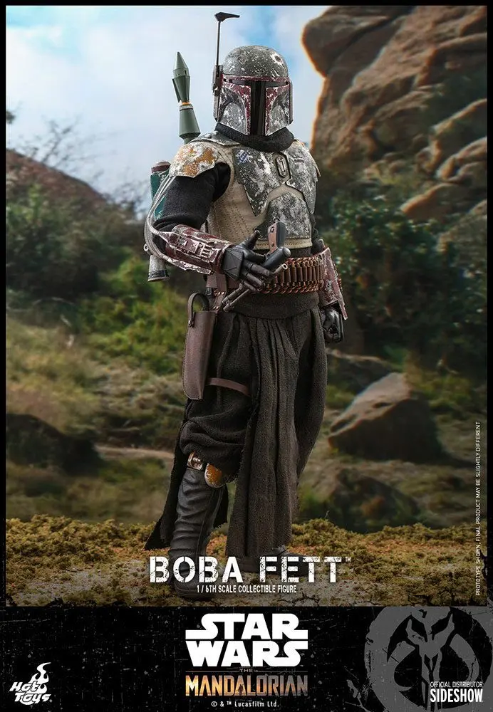 Star Wars The Mandalorian Figurka Akcji 1/6 Boba Fett 30 cm zdjęcie produktu