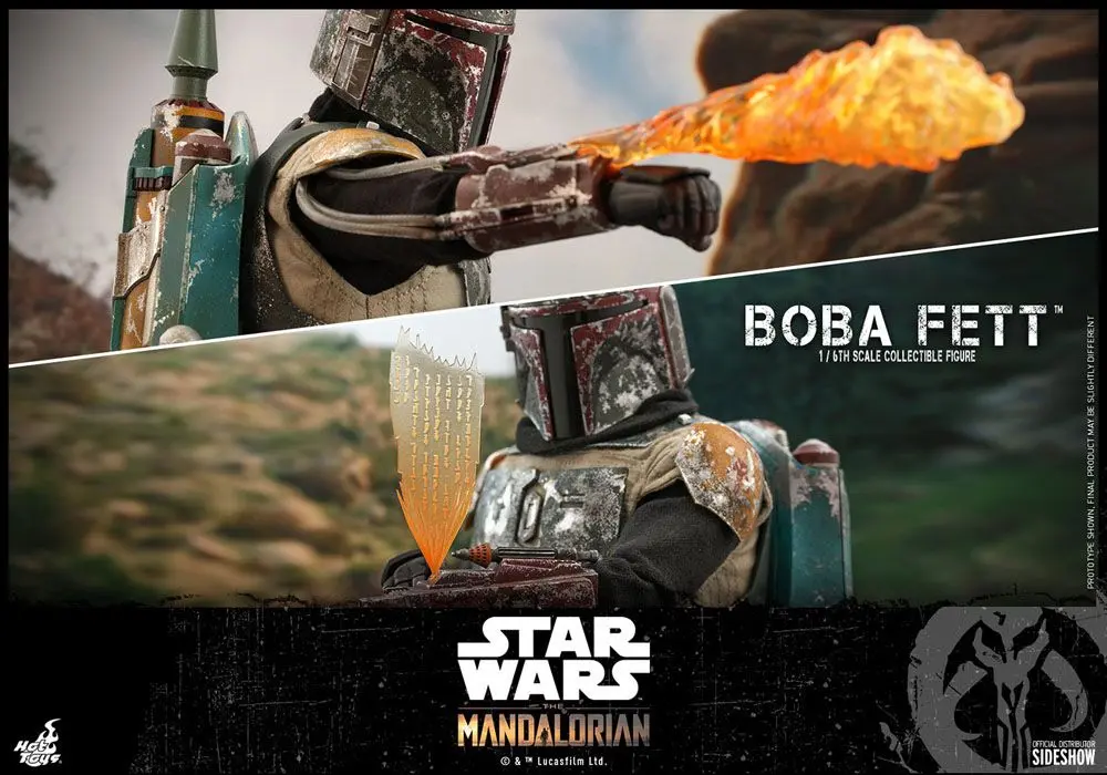 Star Wars The Mandalorian Figurka Akcji 1/6 Boba Fett 30 cm zdjęcie produktu