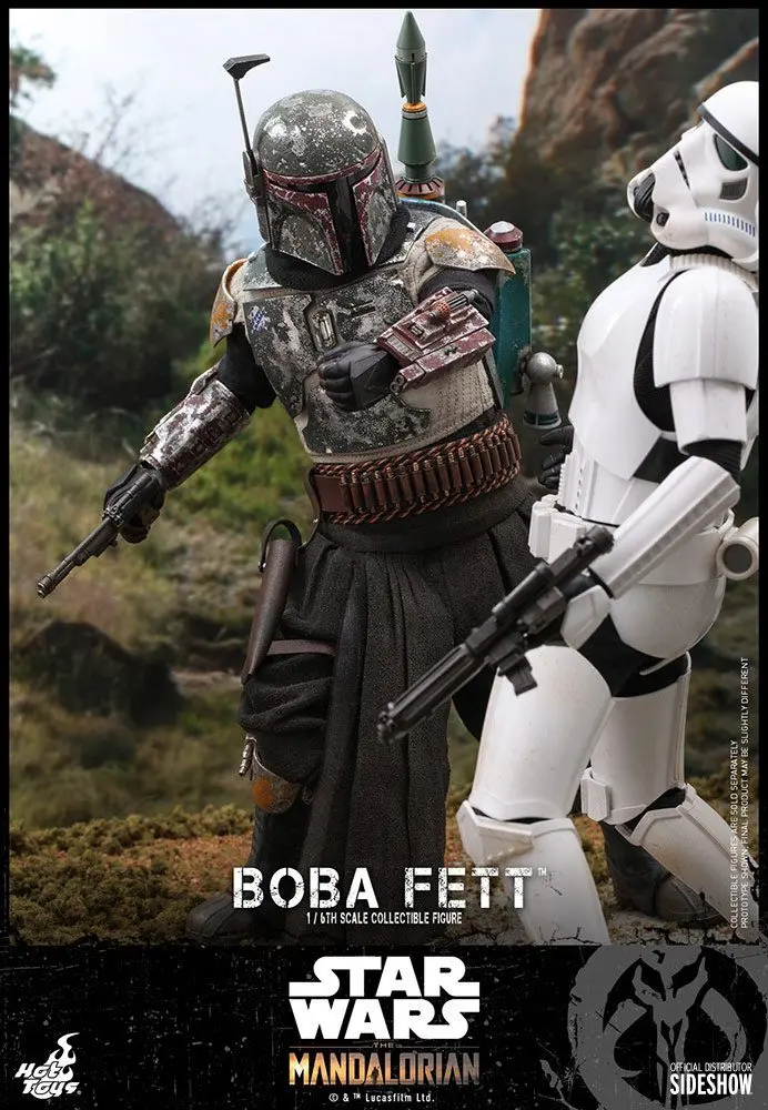Star Wars The Mandalorian Figurka Akcji 1/6 Boba Fett 30 cm zdjęcie produktu