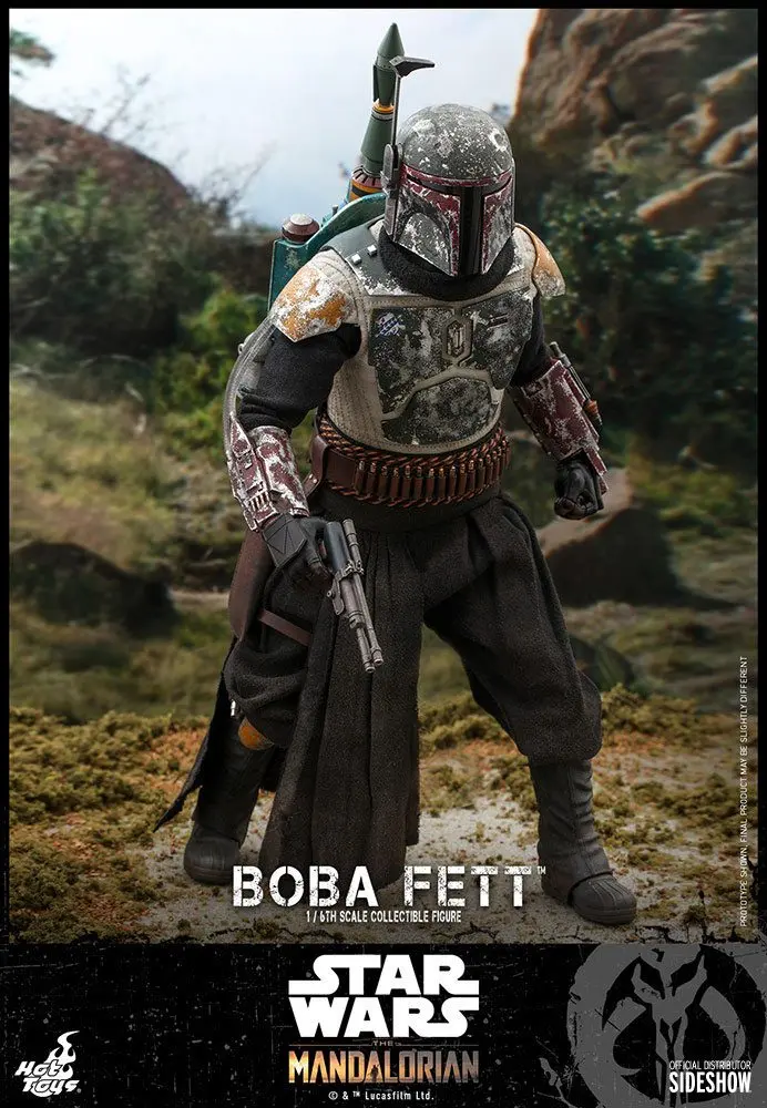 Star Wars The Mandalorian Figurka Akcji 1/6 Boba Fett 30 cm zdjęcie produktu