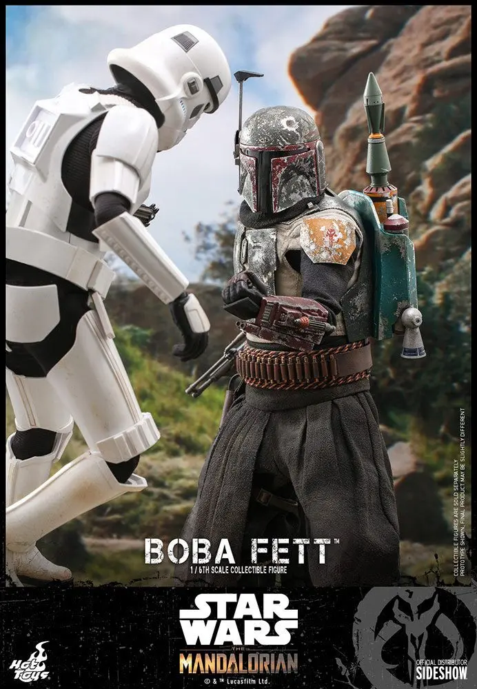 Star Wars The Mandalorian Figurka Akcji 1/6 Boba Fett 30 cm zdjęcie produktu