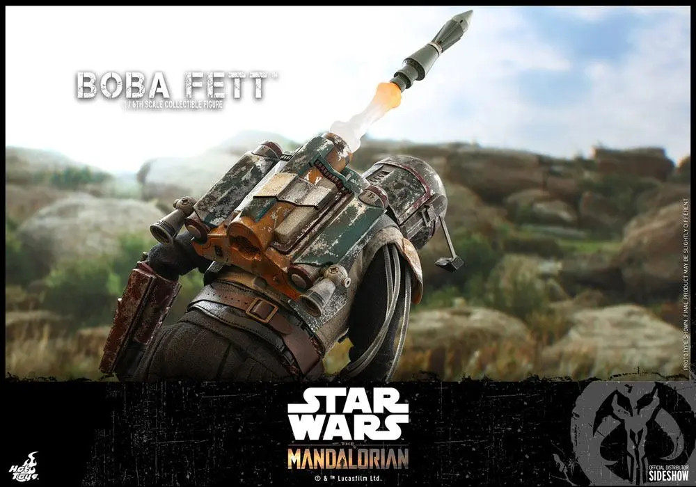 Star Wars The Mandalorian Figurka Akcji 1/6 Boba Fett 30 cm zdjęcie produktu