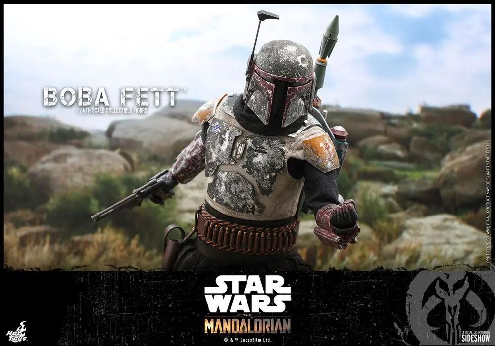 Star Wars The Mandalorian Figurka Akcji 1/6 Boba Fett 30 cm zdjęcie produktu
