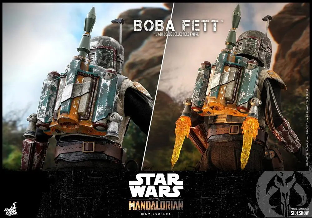 Star Wars The Mandalorian Figurka Akcji 1/6 Boba Fett 30 cm zdjęcie produktu