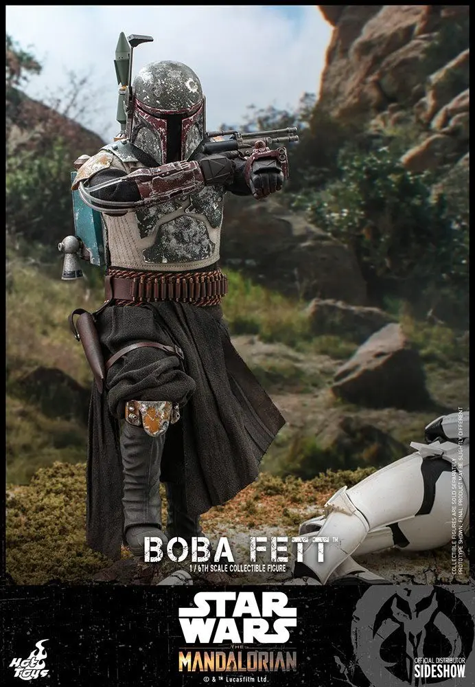 Star Wars The Mandalorian Figurka Akcji 1/6 Boba Fett 30 cm zdjęcie produktu