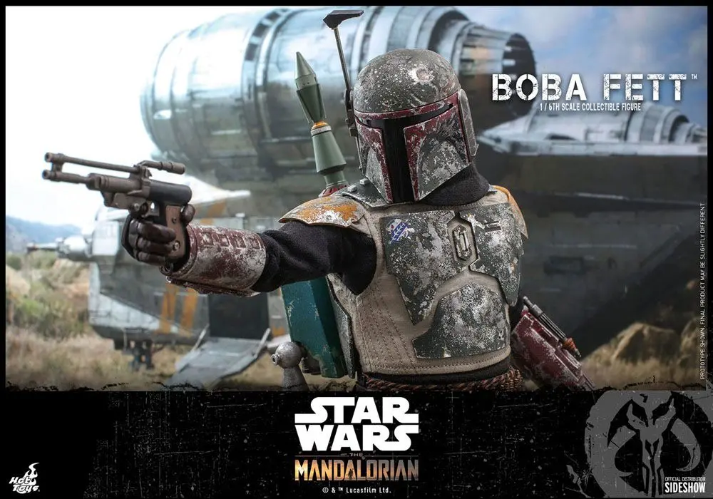Star Wars The Mandalorian Figurka Akcji 1/6 Boba Fett 30 cm zdjęcie produktu