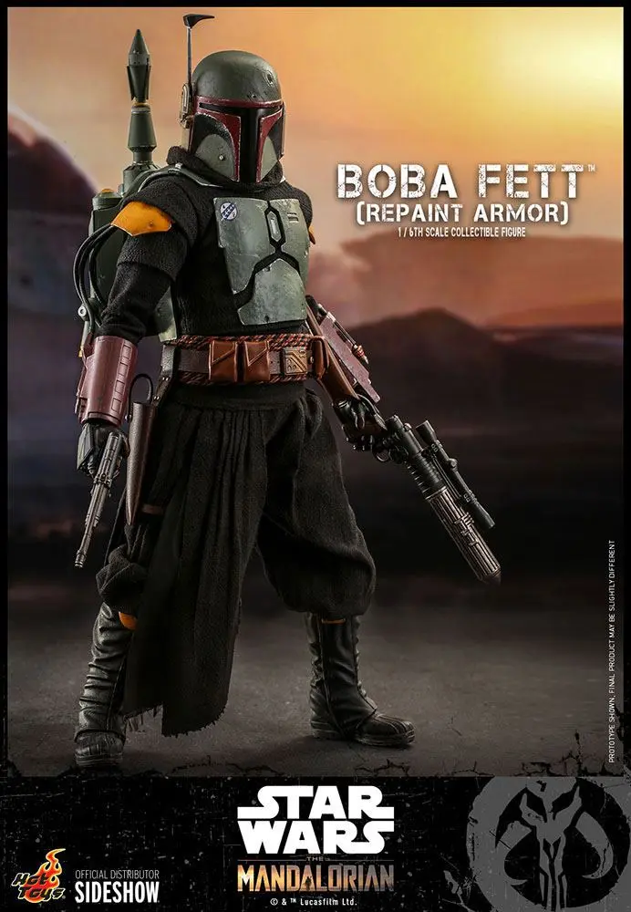 Star Wars The Mandalorian Figurka Akcji 1/6 Boba Fett (Repaint Armor) 30 cm zdjęcie produktu