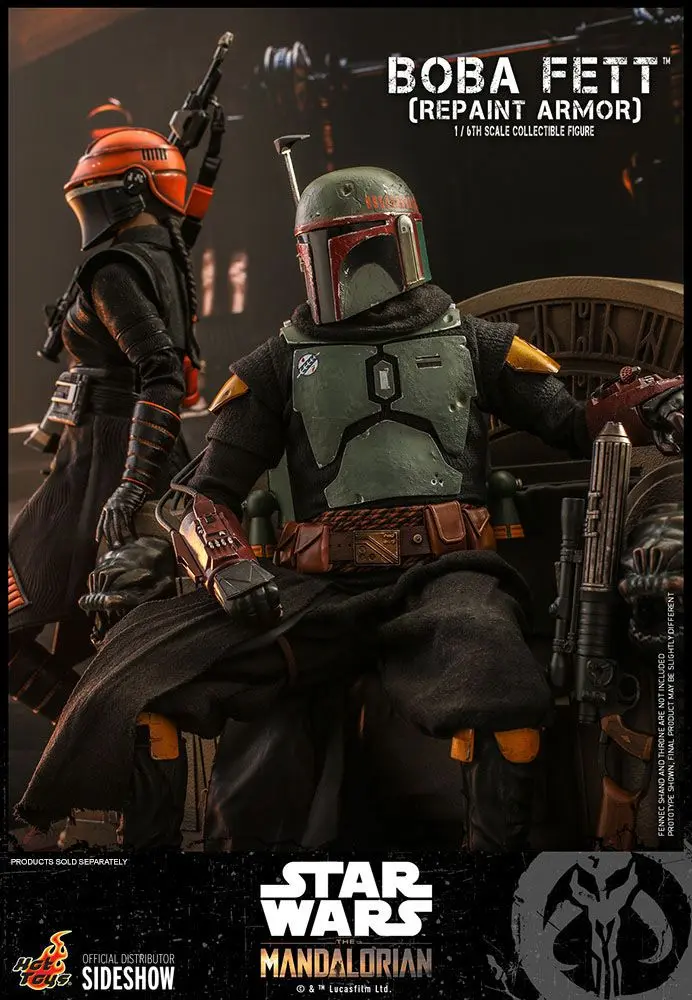 Star Wars The Mandalorian Figurka Akcji 1/6 Boba Fett (Repaint Armor) 30 cm zdjęcie produktu