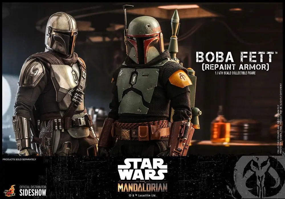 Star Wars The Mandalorian Figurka Akcji 1/6 Boba Fett (Repaint Armor) 30 cm zdjęcie produktu