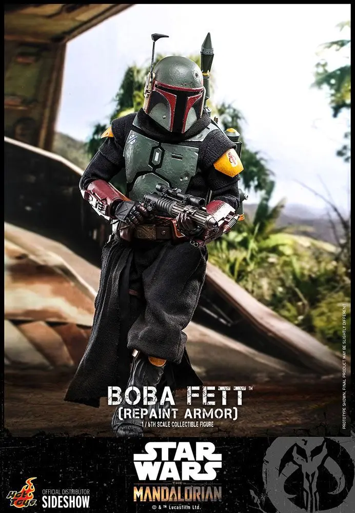 Star Wars The Mandalorian Figurka Akcji 1/6 Boba Fett (Repaint Armor) 30 cm zdjęcie produktu