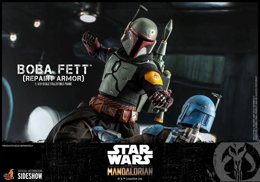 Star Wars The Mandalorian Figurka Akcji 1/6 Boba Fett (Repaint Armor) 30 cm zdjęcie produktu