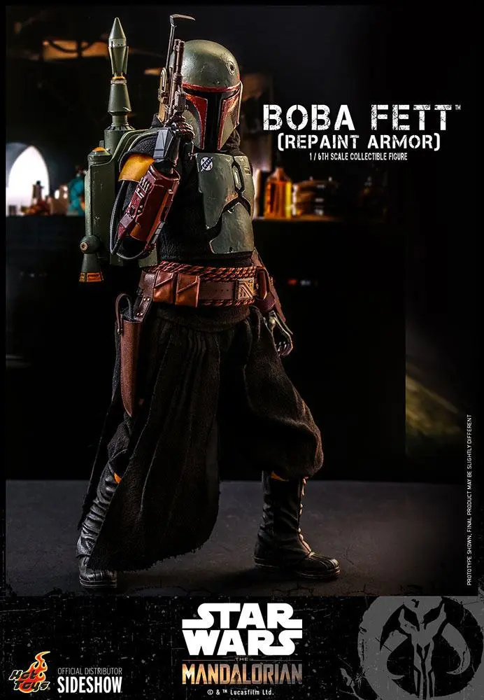 Star Wars The Mandalorian Figurka Akcji 1/6 Boba Fett (Repaint Armor) 30 cm zdjęcie produktu