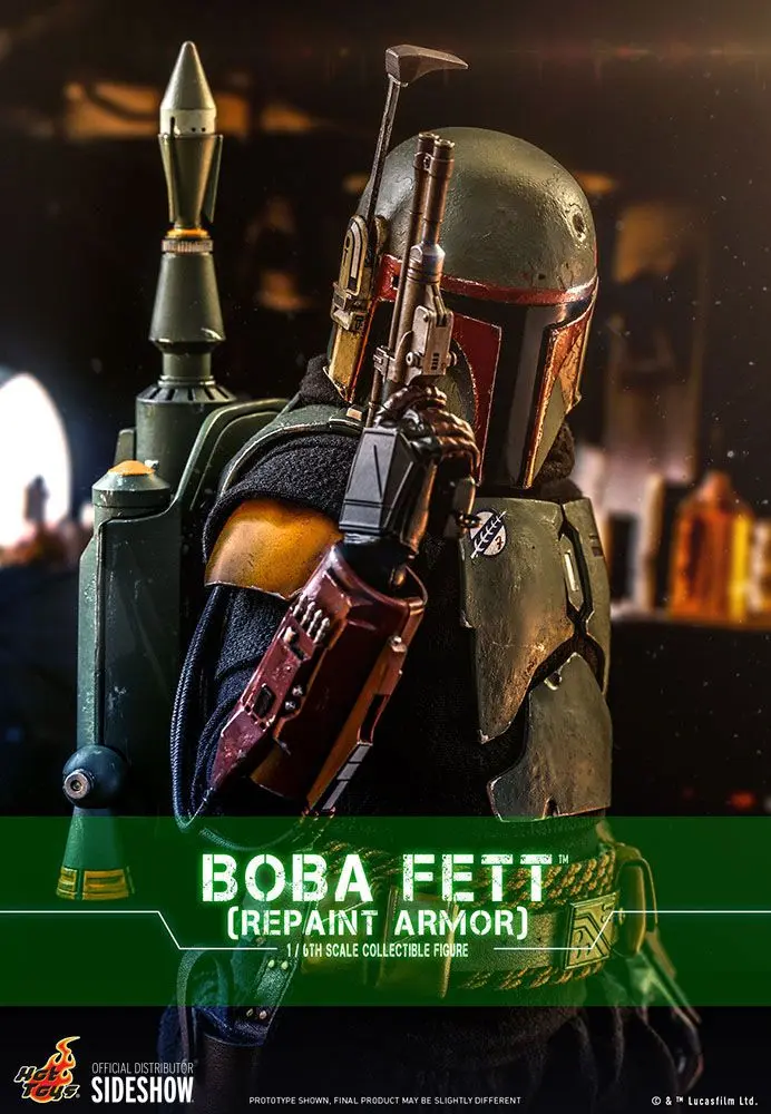 Star Wars The Mandalorian Figurka Akcji 1/6 Boba Fett (Repaint Armor) 30 cm zdjęcie produktu