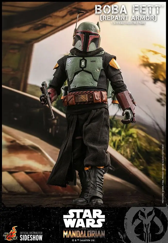 Star Wars The Mandalorian Figurka Akcji 1/6 Boba Fett (Repaint Armor) 30 cm zdjęcie produktu