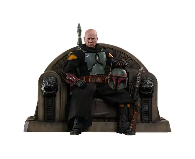 Star Wars: The Mandalorian Figurka Akcji 1/6 Boba Fett Repaint Armor and Throne Special Edition 30 cm zdjęcie produktu