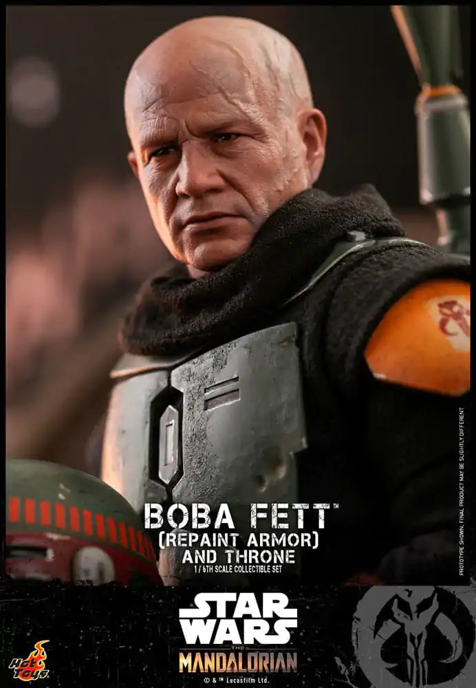 Star Wars: The Mandalorian Figurka Akcji 1/6 Boba Fett Repaint Armor and Throne Special Edition 30 cm zdjęcie produktu