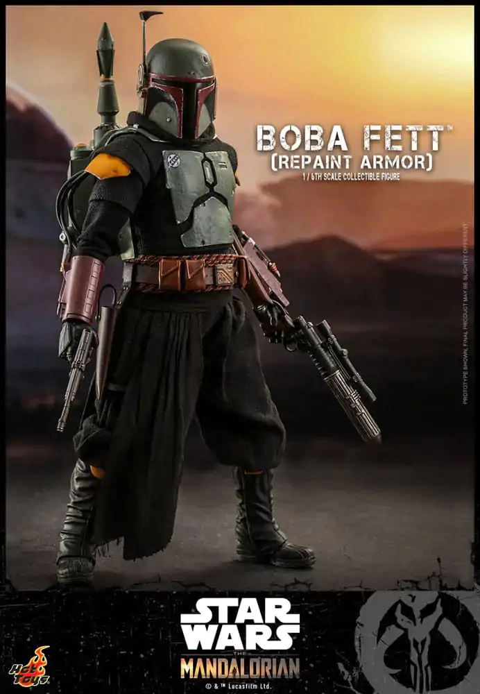 Star Wars: The Mandalorian Figurka Akcji 1/6 Boba Fett Repaint Armor Special Edition 30 cm zdjęcie produktu
