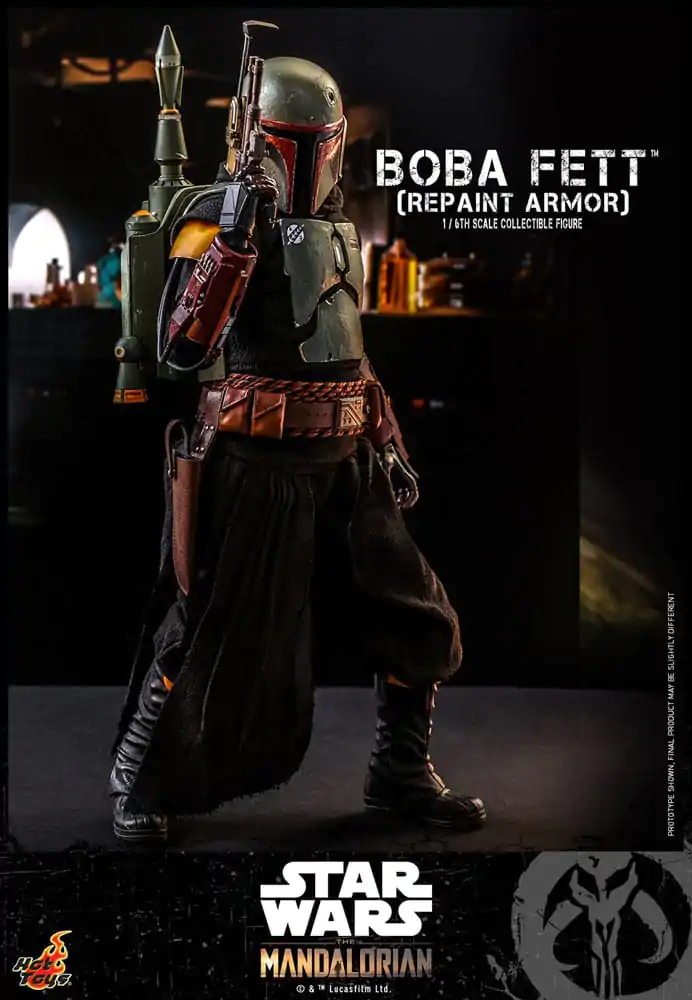 Star Wars: The Mandalorian Figurka Akcji 1/6 Boba Fett Repaint Armor Special Edition 30 cm zdjęcie produktu