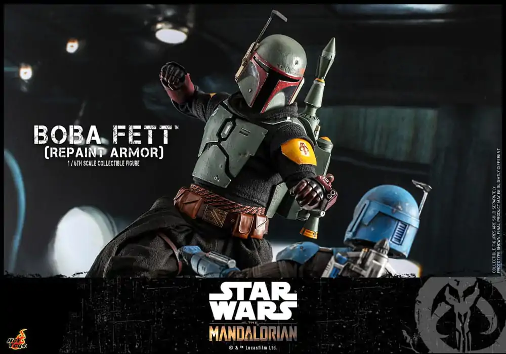 Star Wars: The Mandalorian Figurka Akcji 1/6 Boba Fett Repaint Armor Special Edition 30 cm zdjęcie produktu