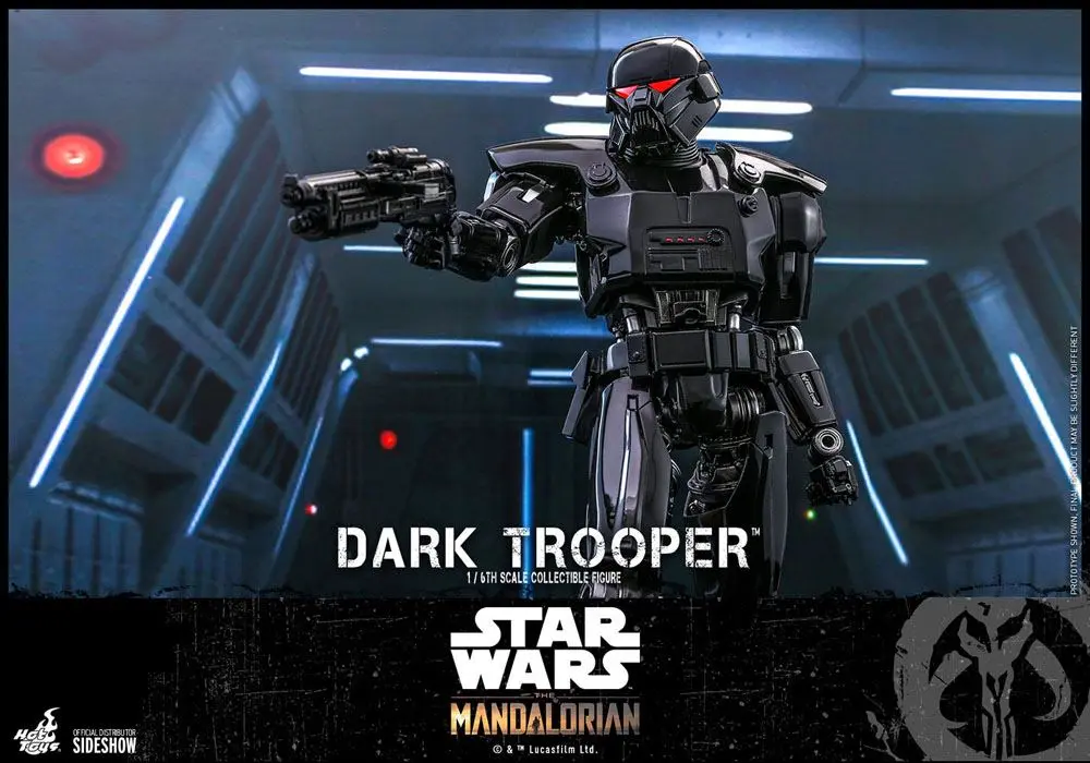 Star Wars The Mandalorian Figurka Akcji 1/6 Dark Trooper 32 cm zdjęcie produktu