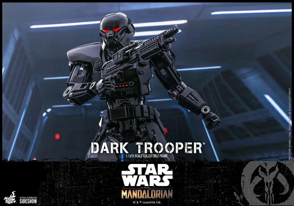 Star Wars The Mandalorian Figurka Akcji 1/6 Dark Trooper 32 cm zdjęcie produktu