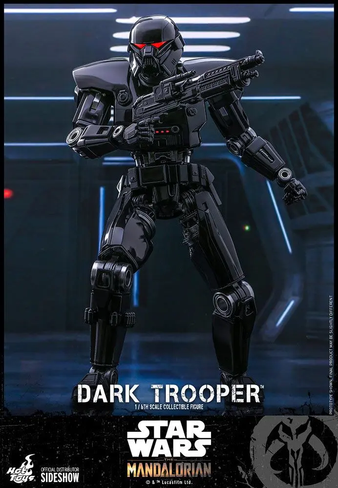 Star Wars The Mandalorian Figurka Akcji 1/6 Dark Trooper 32 cm zdjęcie produktu