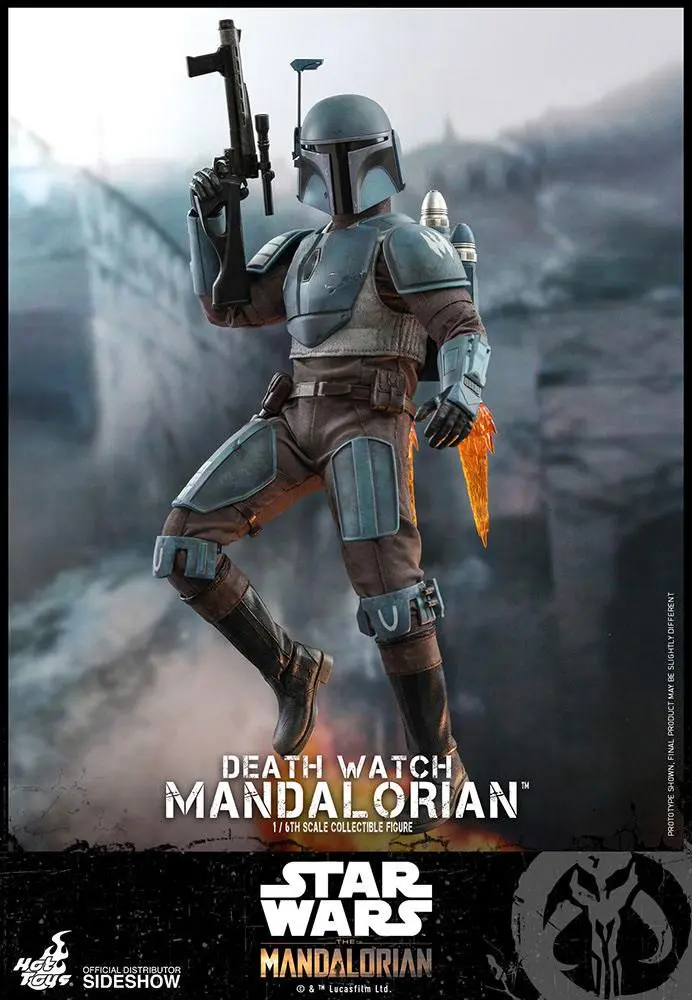 Star Wars The Mandalorian Figurka Akcji 1/6 Death Watch Mandalorian 30 cm zdjęcie produktu