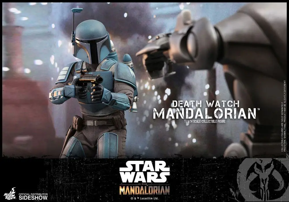 Star Wars The Mandalorian Figurka Akcji 1/6 Death Watch Mandalorian 30 cm zdjęcie produktu