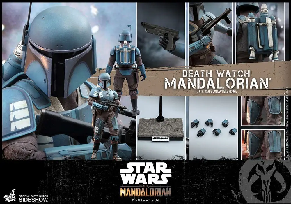 Star Wars The Mandalorian Figurka Akcji 1/6 Death Watch Mandalorian 30 cm zdjęcie produktu