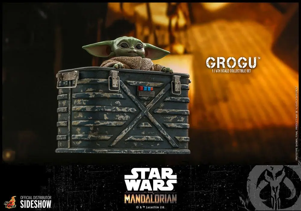 Star Wars The Mandalorian Figurki Akcji 1/6 Grogu zdjęcie produktu