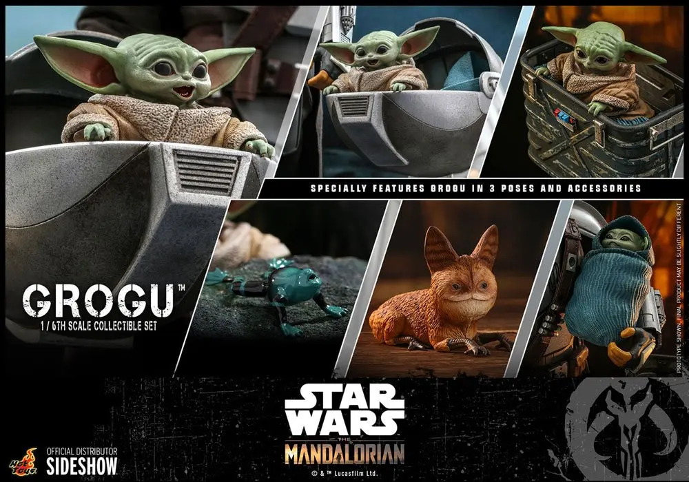 Star Wars The Mandalorian Figurki Akcji 1/6 Grogu zdjęcie produktu