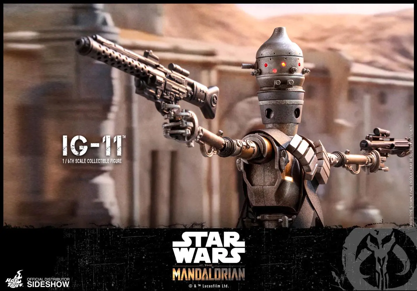 Star Wars The Mandalorian Figurka Akcji 1/6 IG-11 36 cm zdjęcie produktu