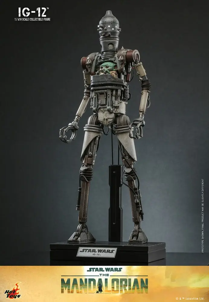 Star Wars: The Mandalorian Figurka Akcji 1/6 IG-12 36 cm zdjęcie produktu