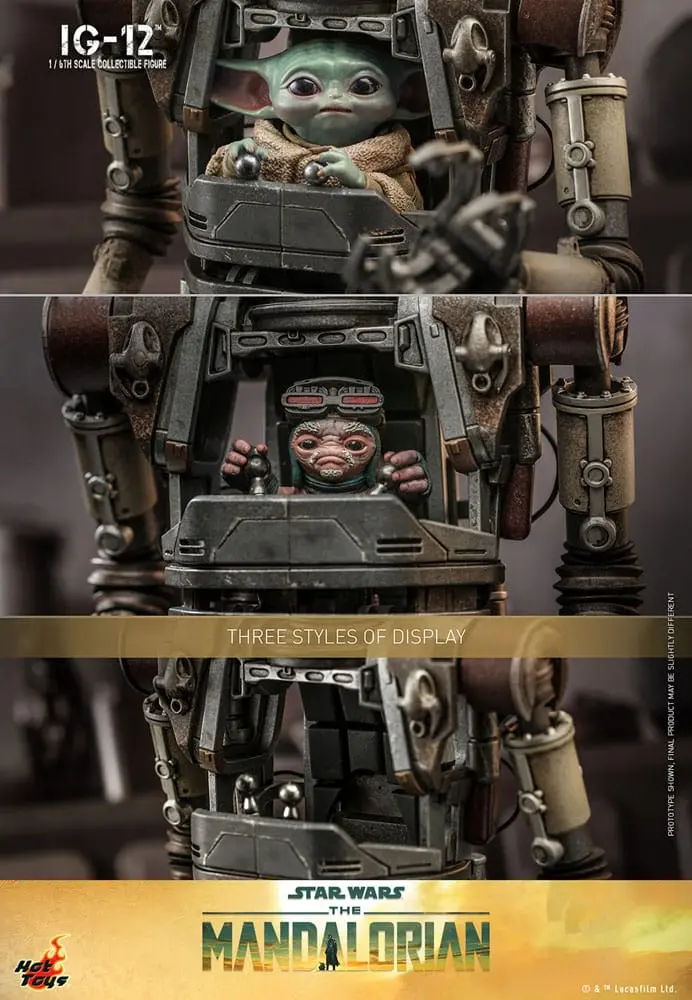 Star Wars: The Mandalorian Figurka Akcji 1/6 IG-12 36 cm zdjęcie produktu