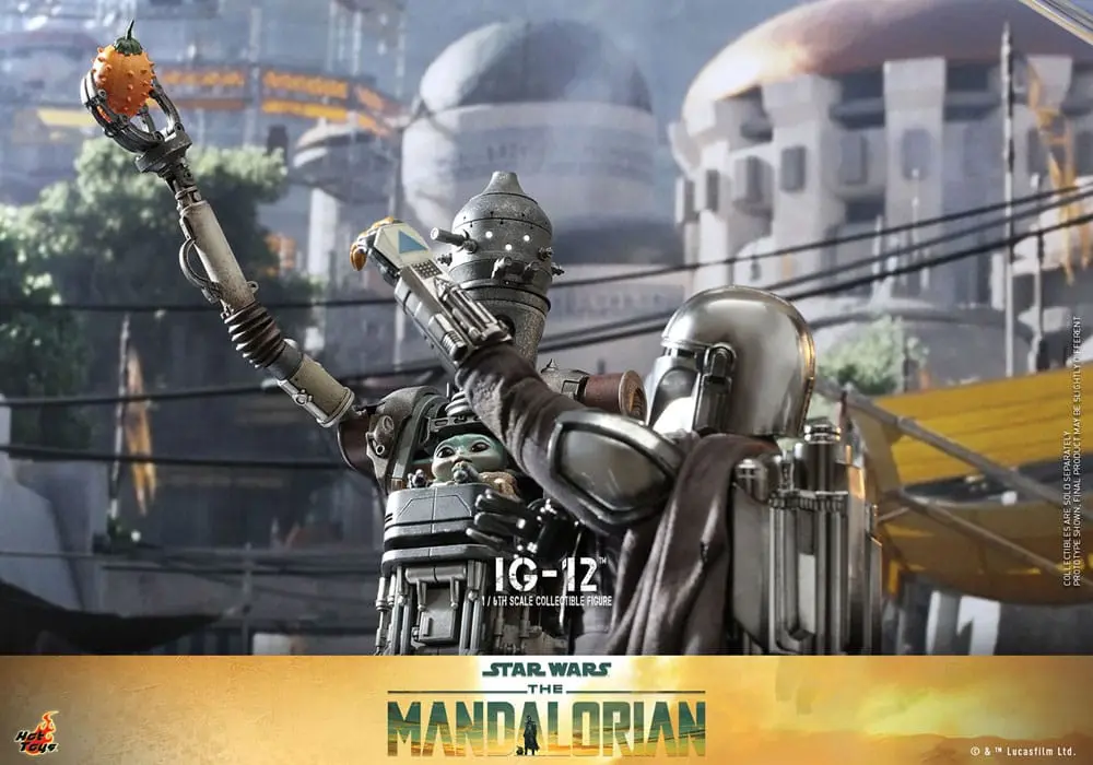 Star Wars: The Mandalorian Figurka Akcji 1/6 IG-12 36 cm zdjęcie produktu