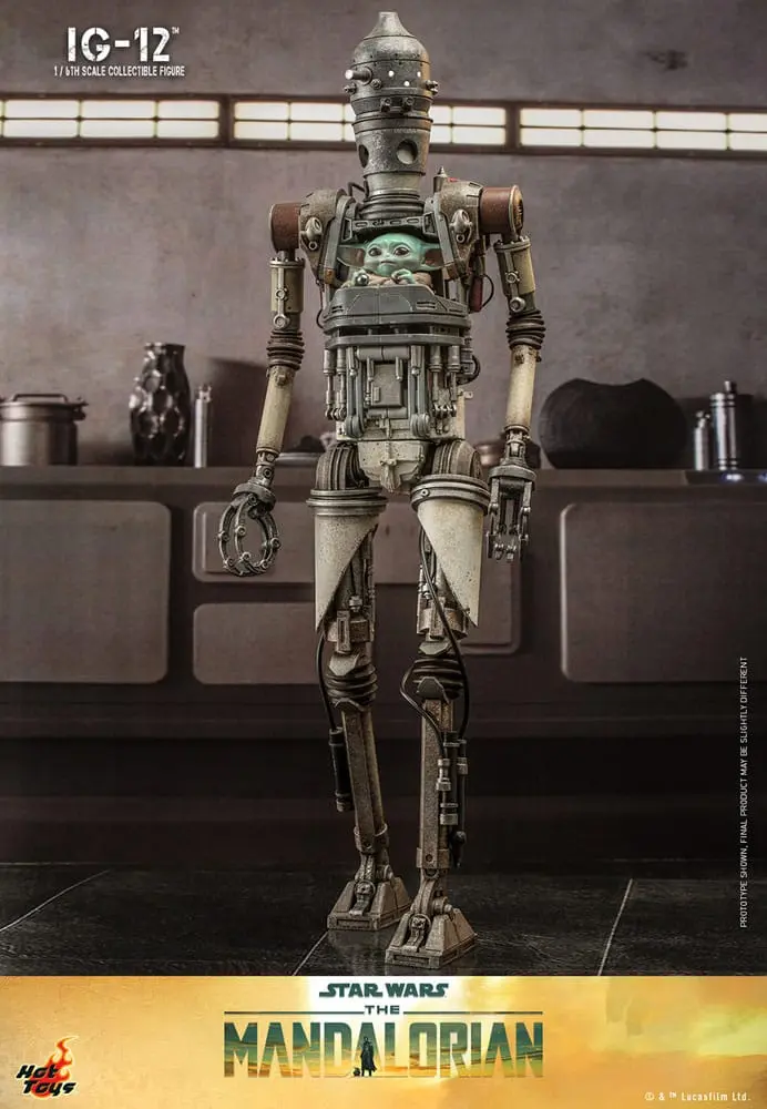 Star Wars: The Mandalorian Figurka Akcji 1/6 IG-12 36 cm zdjęcie produktu