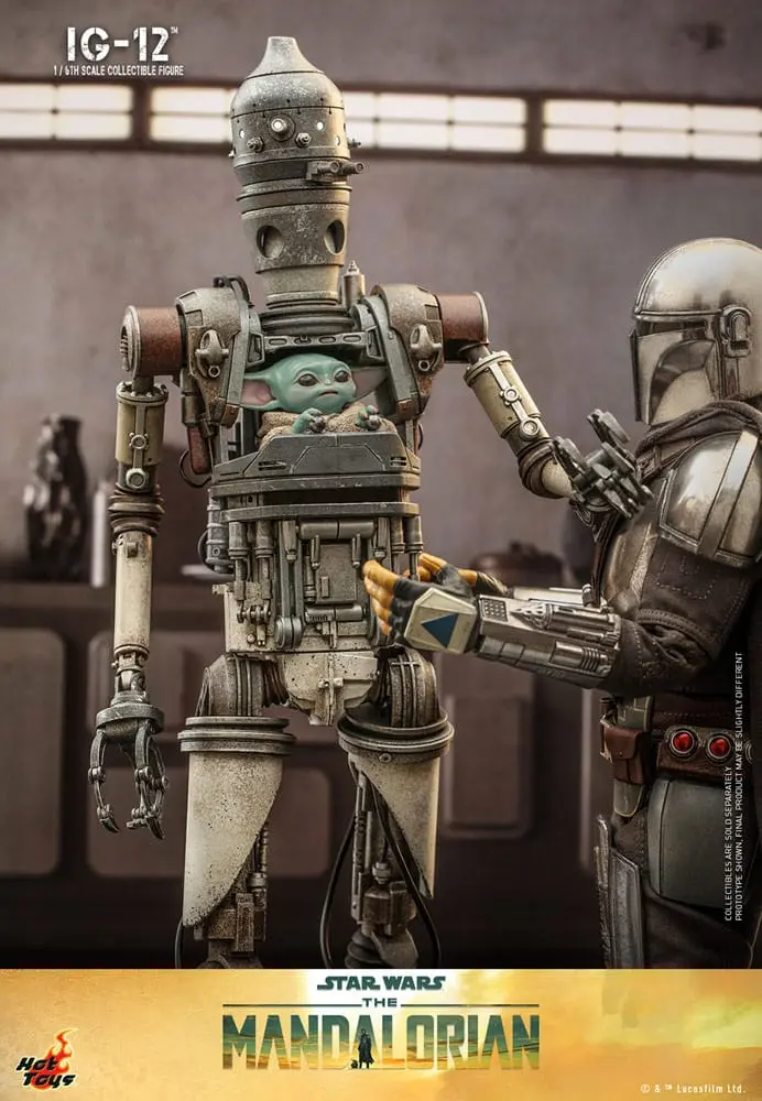 Star Wars: The Mandalorian Figurka Akcji 1/6 IG-12 36 cm zdjęcie produktu