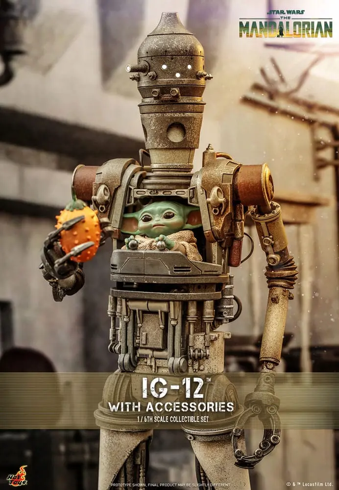 Star Wars: The Mandalorian Figurka Akcji 1/6 IG-12 z akcesoriami 36 cm zdjęcie produktu