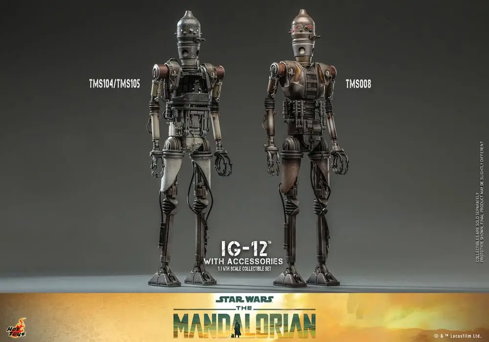 Star Wars: The Mandalorian Figurka Akcji 1/6 IG-12 z akcesoriami 36 cm zdjęcie produktu