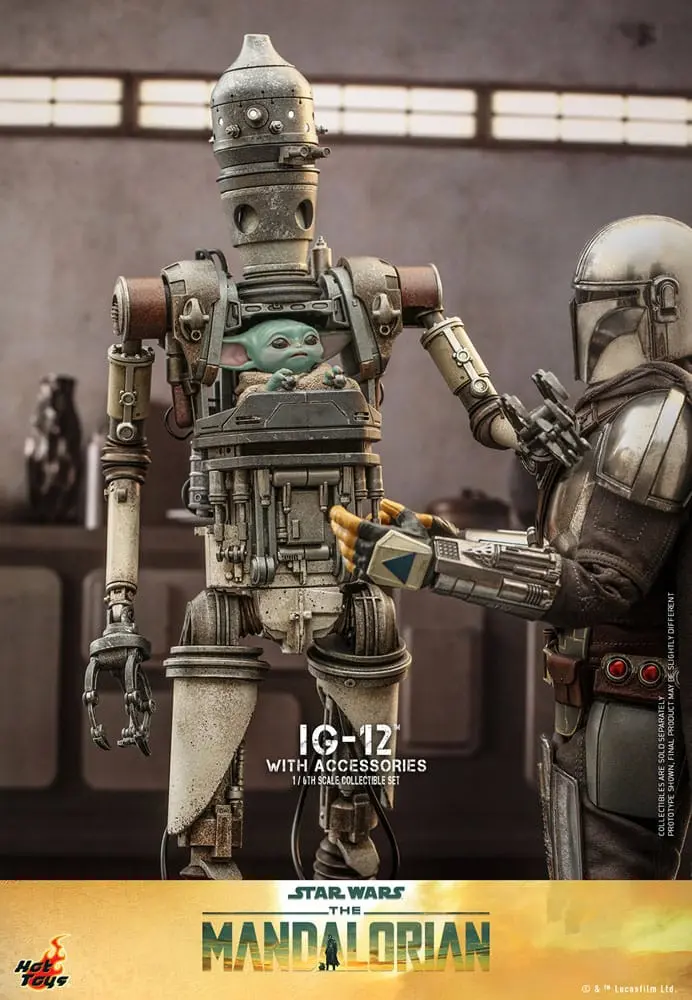 Star Wars: The Mandalorian Figurka Akcji 1/6 IG-12 z akcesoriami 36 cm zdjęcie produktu