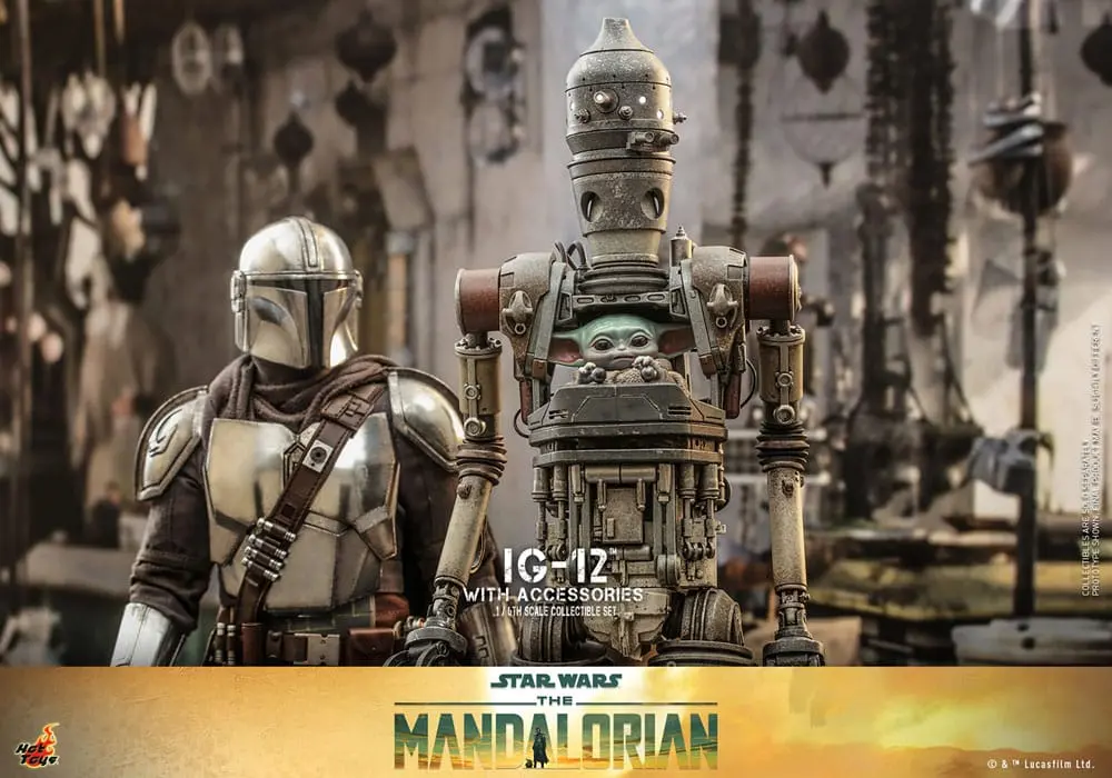 Star Wars: The Mandalorian Figurka Akcji 1/6 IG-12 z akcesoriami 36 cm zdjęcie produktu