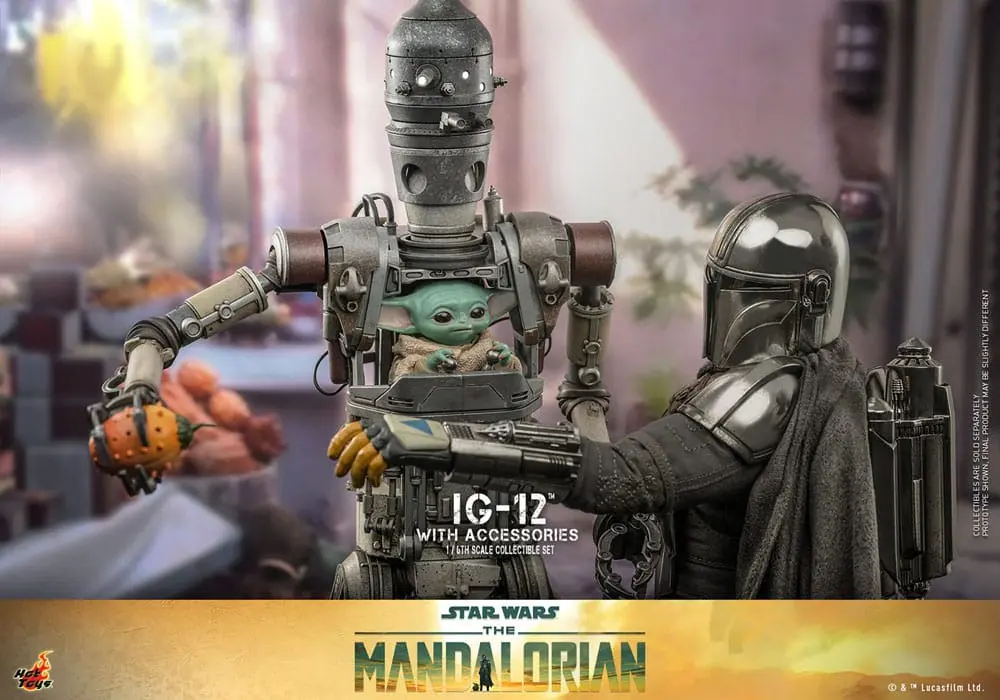 Star Wars: The Mandalorian Figurka Akcji 1/6 IG-12 z akcesoriami 36 cm zdjęcie produktu