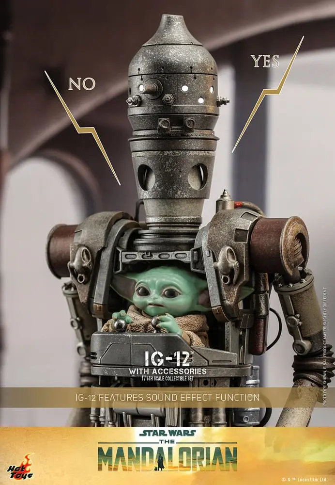 Star Wars: The Mandalorian Figurka Akcji 1/6 IG-12 z akcesoriami 36 cm zdjęcie produktu