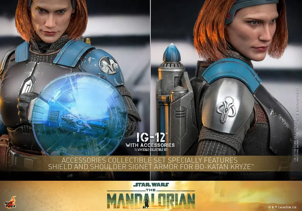 Star Wars: The Mandalorian Figurka Akcji 1/6 IG-12 z akcesoriami 36 cm zdjęcie produktu