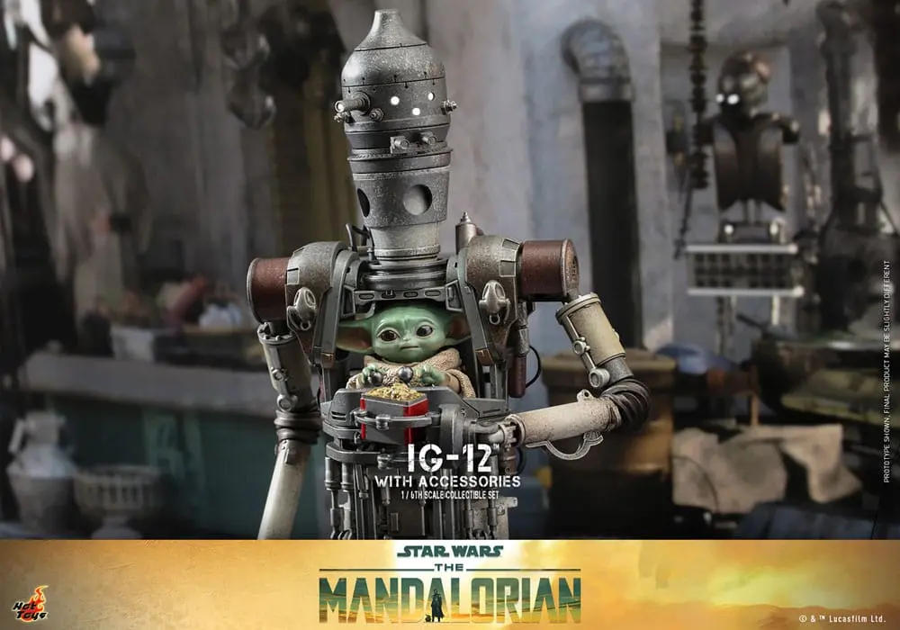 Star Wars: The Mandalorian Figurka Akcji 1/6 IG-12 z akcesoriami 36 cm zdjęcie produktu