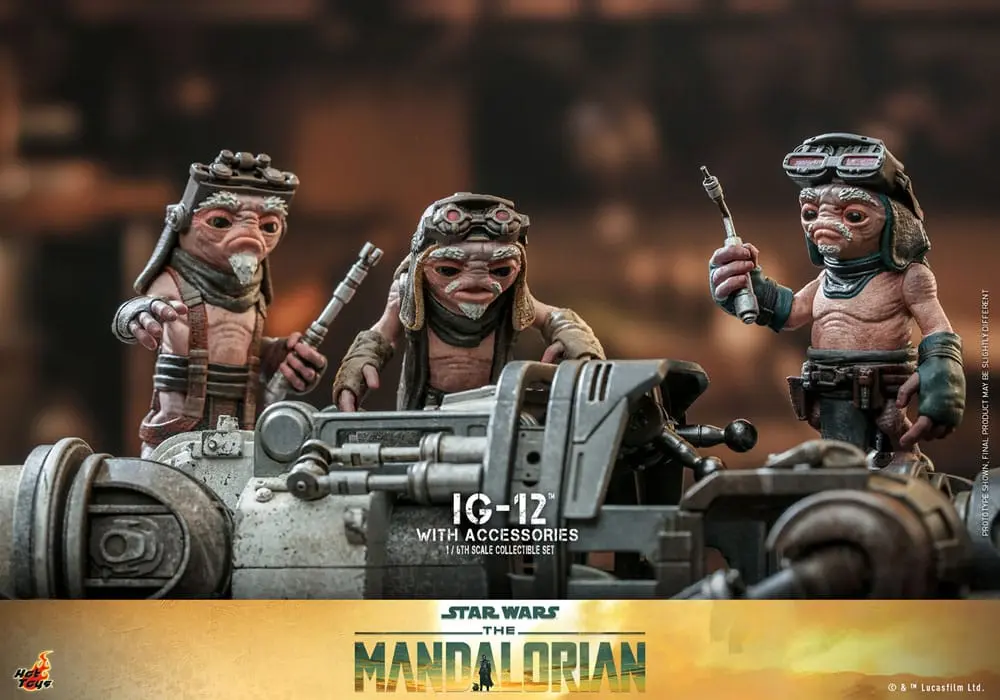 Star Wars: The Mandalorian Figurka Akcji 1/6 IG-12 z akcesoriami 36 cm zdjęcie produktu