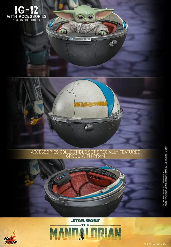 Star Wars: The Mandalorian Figurka Akcji 1/6 IG-12 z akcesoriami 36 cm zdjęcie produktu