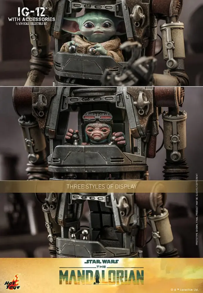 Star Wars: The Mandalorian Figurka Akcji 1/6 IG-12 z akcesoriami 36 cm zdjęcie produktu