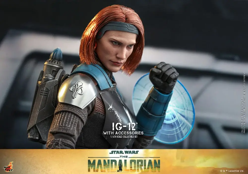 Star Wars: The Mandalorian Figurka Akcji 1/6 IG-12 z akcesoriami 36 cm zdjęcie produktu