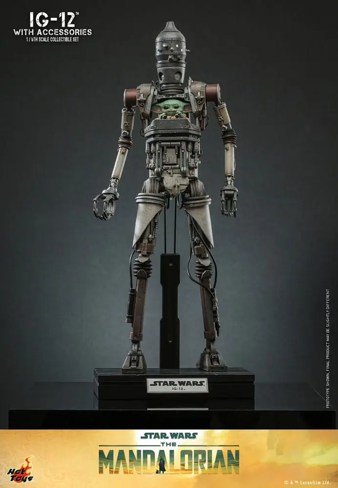 Star Wars: The Mandalorian Figurka Akcji 1/6 IG-12 z akcesoriami 36 cm zdjęcie produktu
